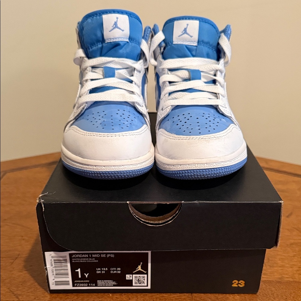 Nike Air Jordan 1 Mid SE PS Legend Blue